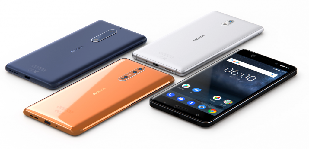 Дизайн Nokia 8