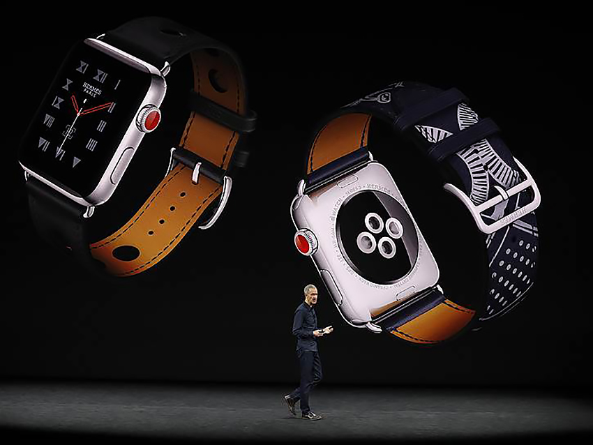 Демонстрація Apple Watch Series 3