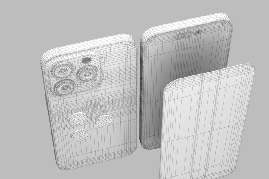 Створили нову 3D-модель iPhone 14 Pro
