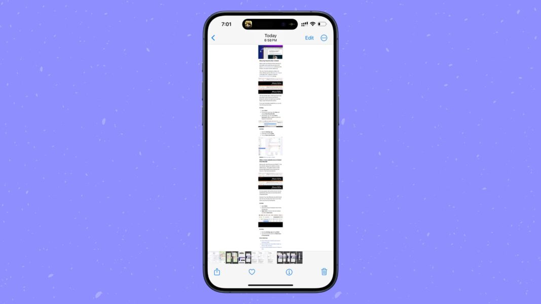 Як зробити скриншот усієї сторінки на iPhone та інші корисні фішки