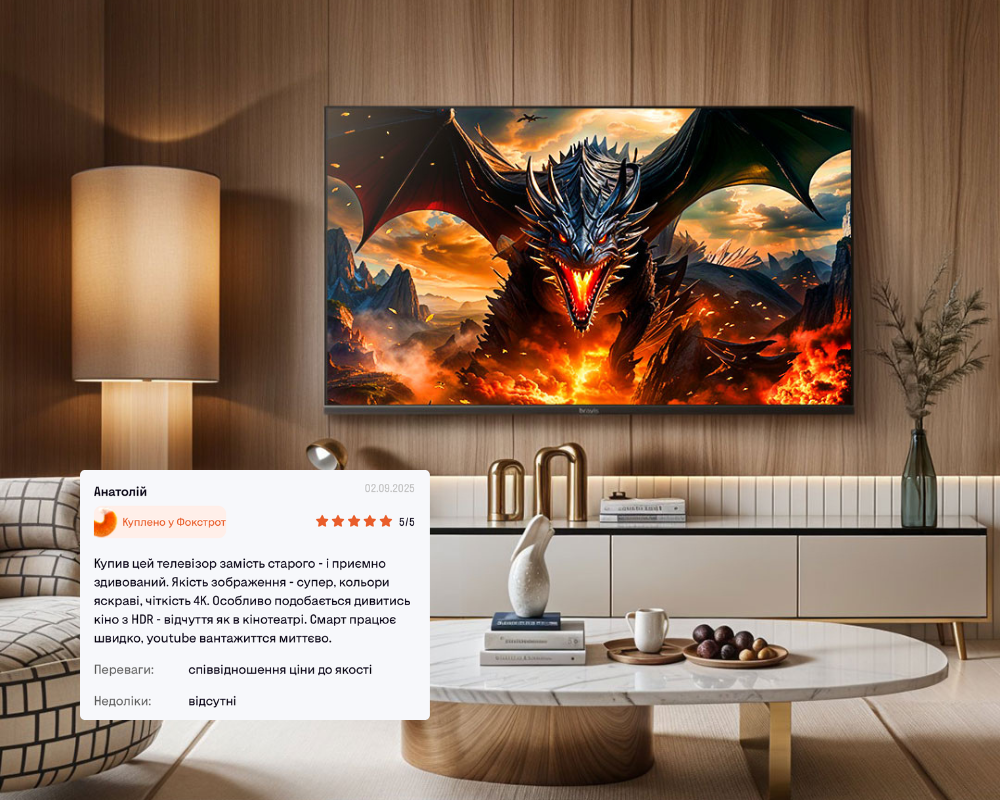 Що купували в Фокстрот цієї осені? Топ-10 відгуків покупців