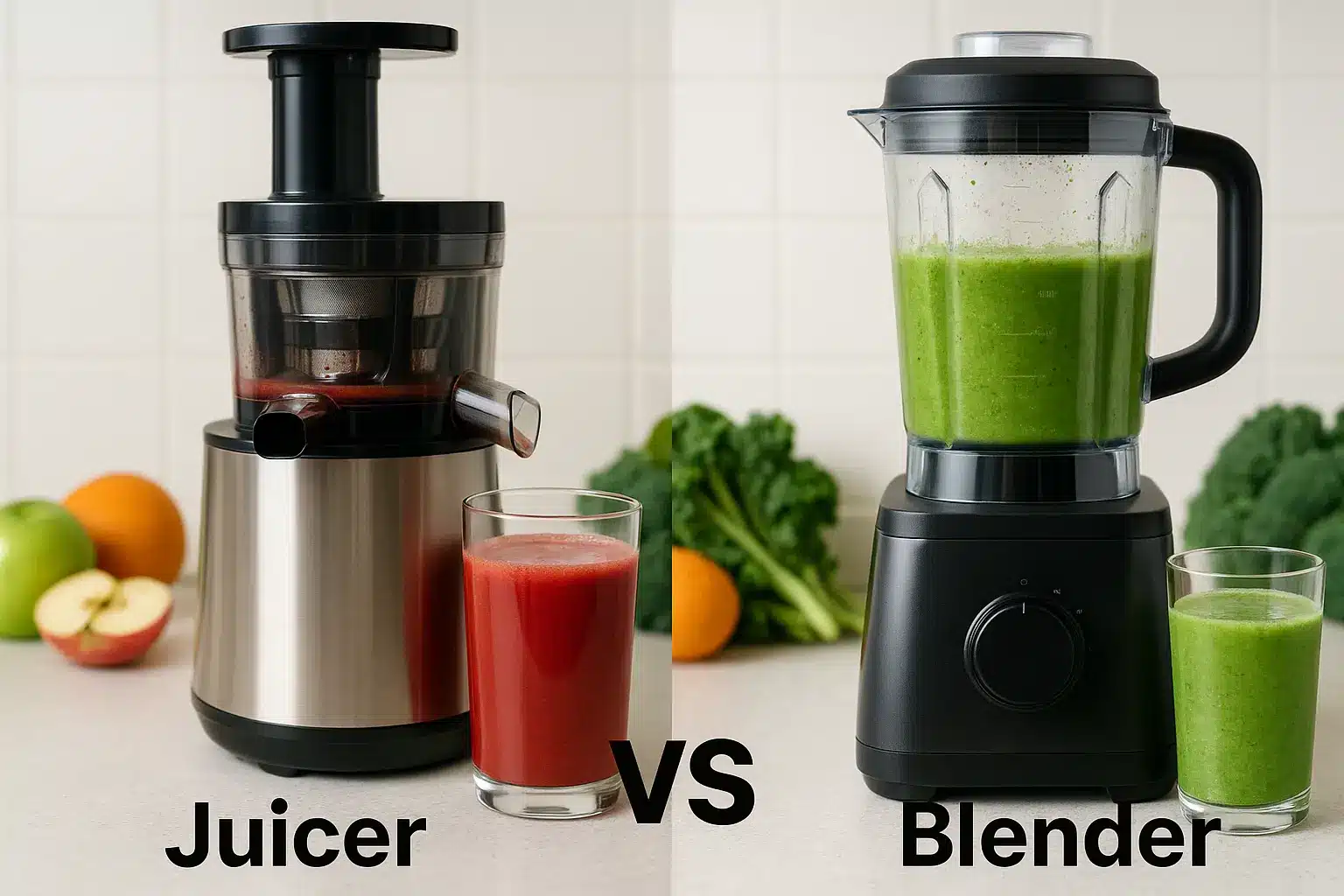 Что купить для здорового питания: блендер или соковыжималку
