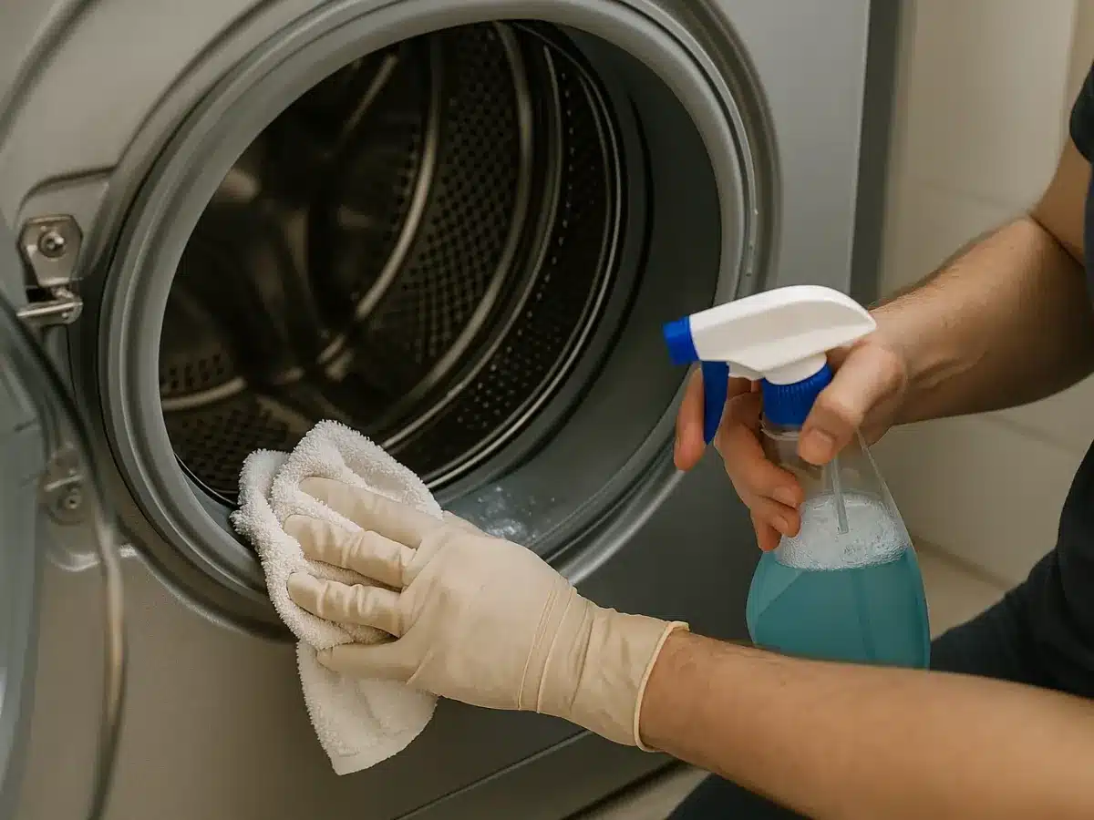 Як очистити пральну машину від цвілі: 3 простих кроки