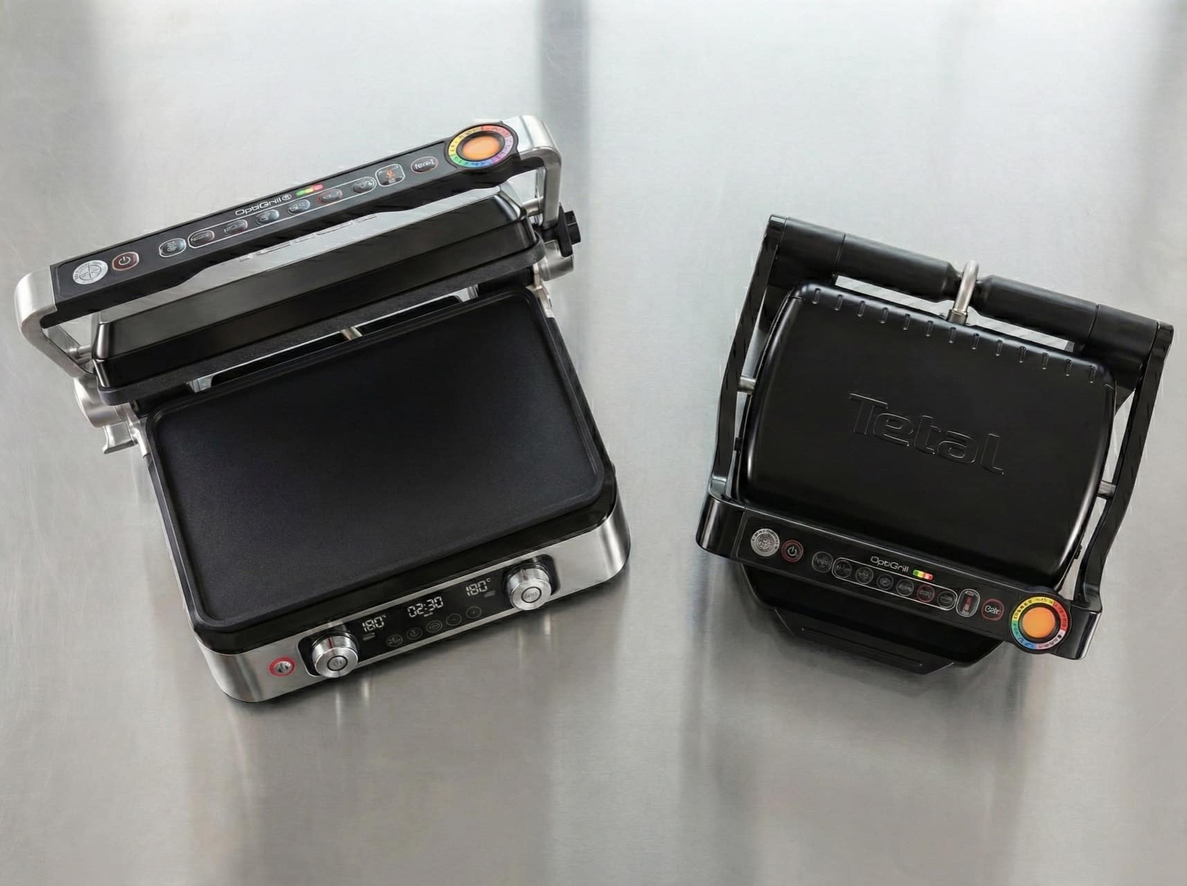 Tefal OptiGrill проти De’Longhi MultiGrill: поєдинок штучного інтелекту і точного ручного контролю — який гриль потрібен саме вам